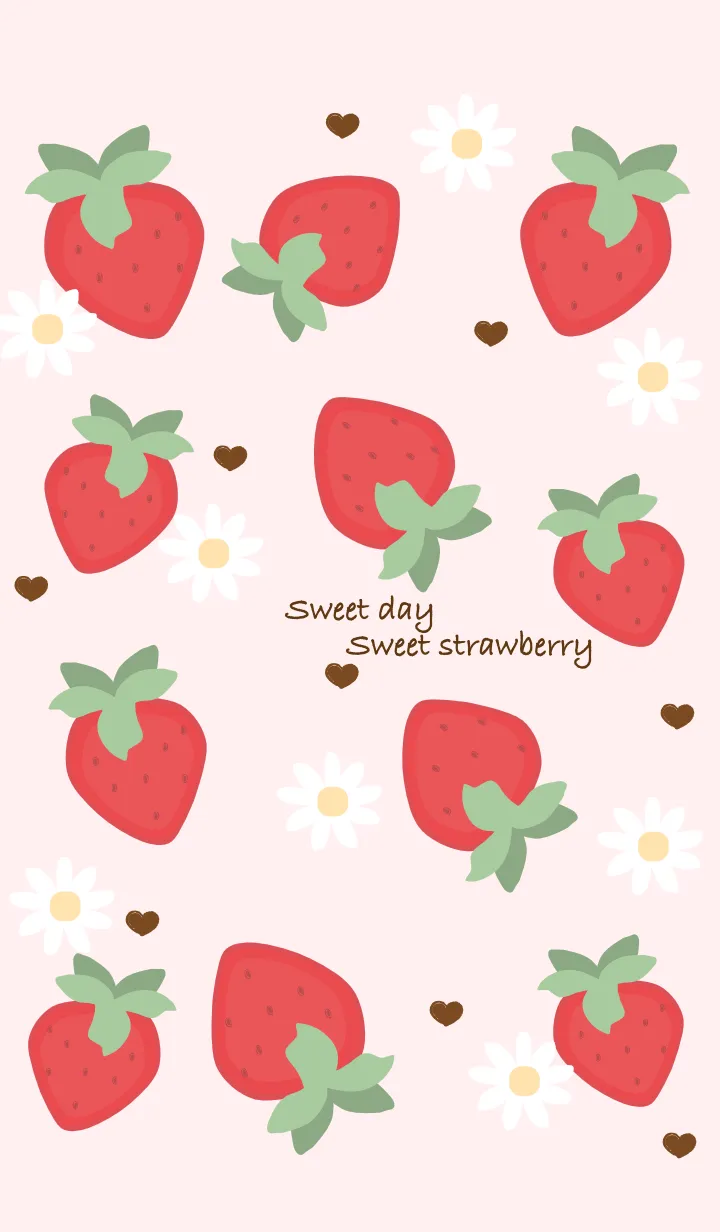 [LINE着せ替え] mini mini strawberryの画像1