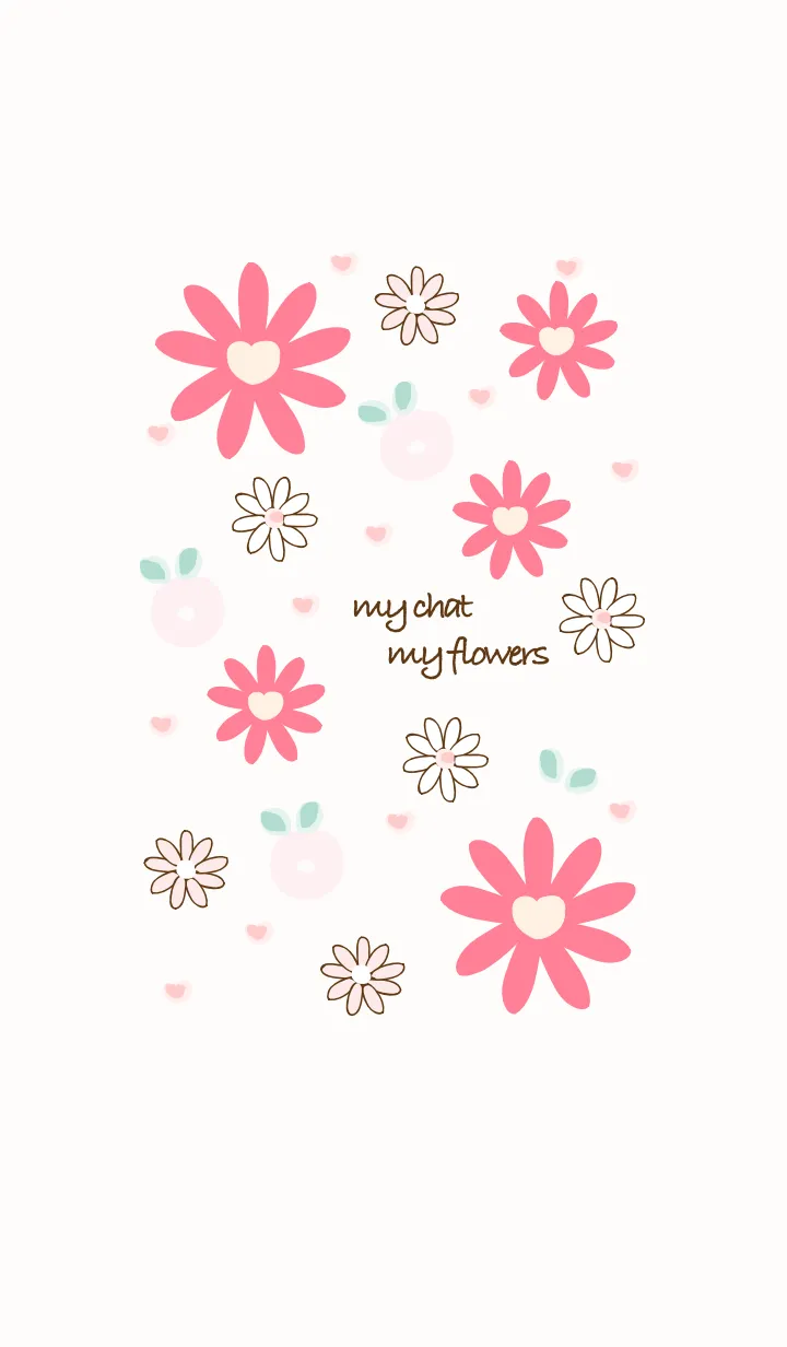 [LINE着せ替え] Cute flower 37 ^^の画像1