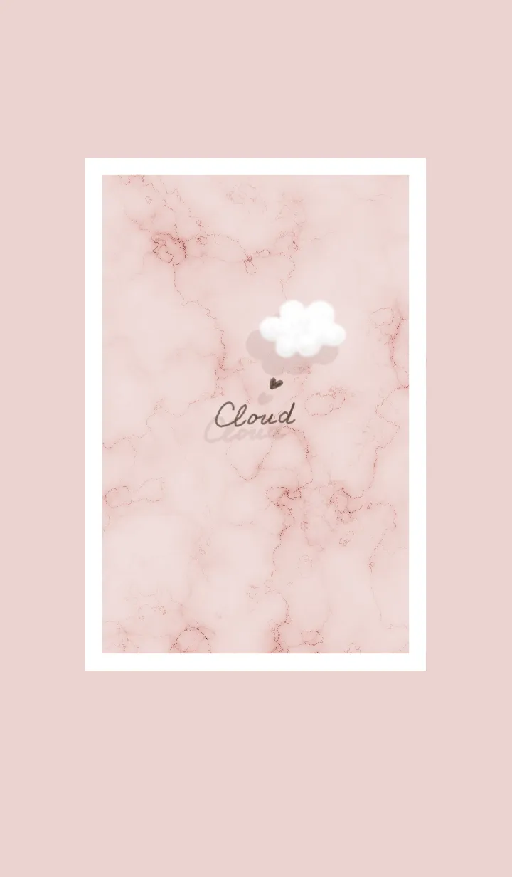 [LINE着せ替え] ～大理石と雲♥ブラウン25_1～の画像1