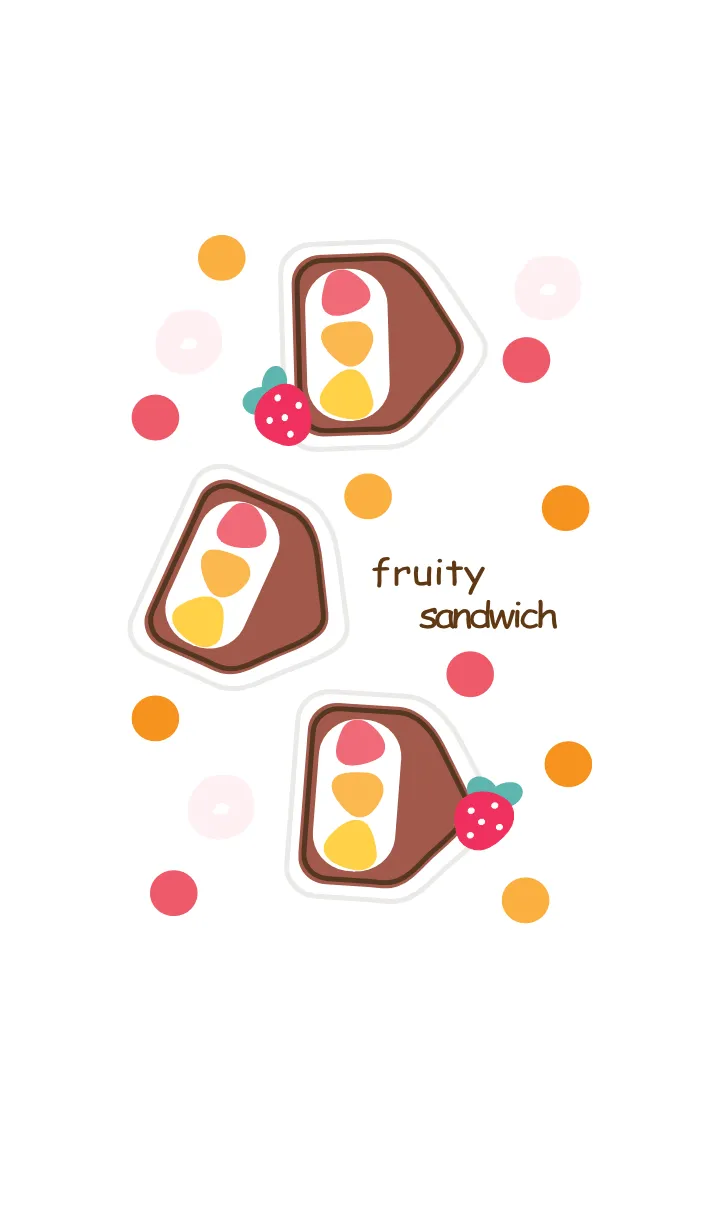 [LINE着せ替え] Choco sandwich 8の画像1