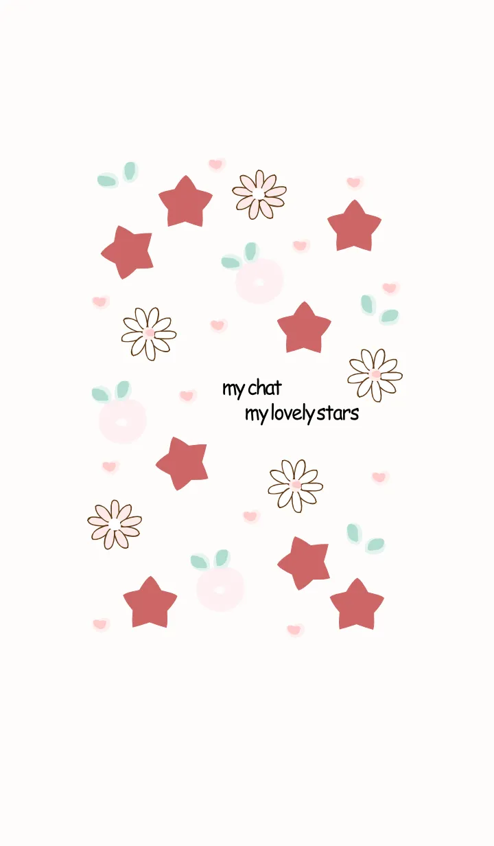 [LINE着せ替え] Chocolate stars 18の画像1