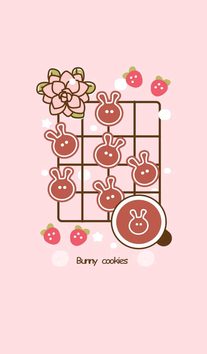 [LINE着せ替え] Bunny cookies 6の画像1