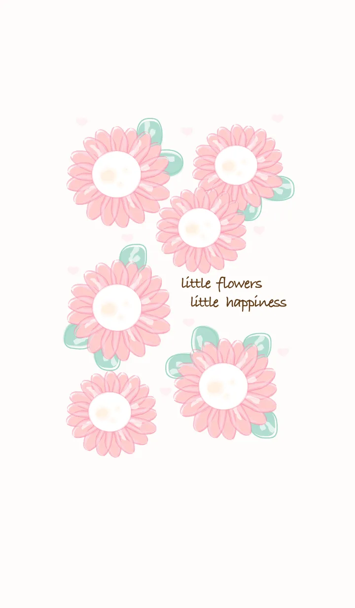 [LINE着せ替え] Beautiful pink flowers 15の画像1