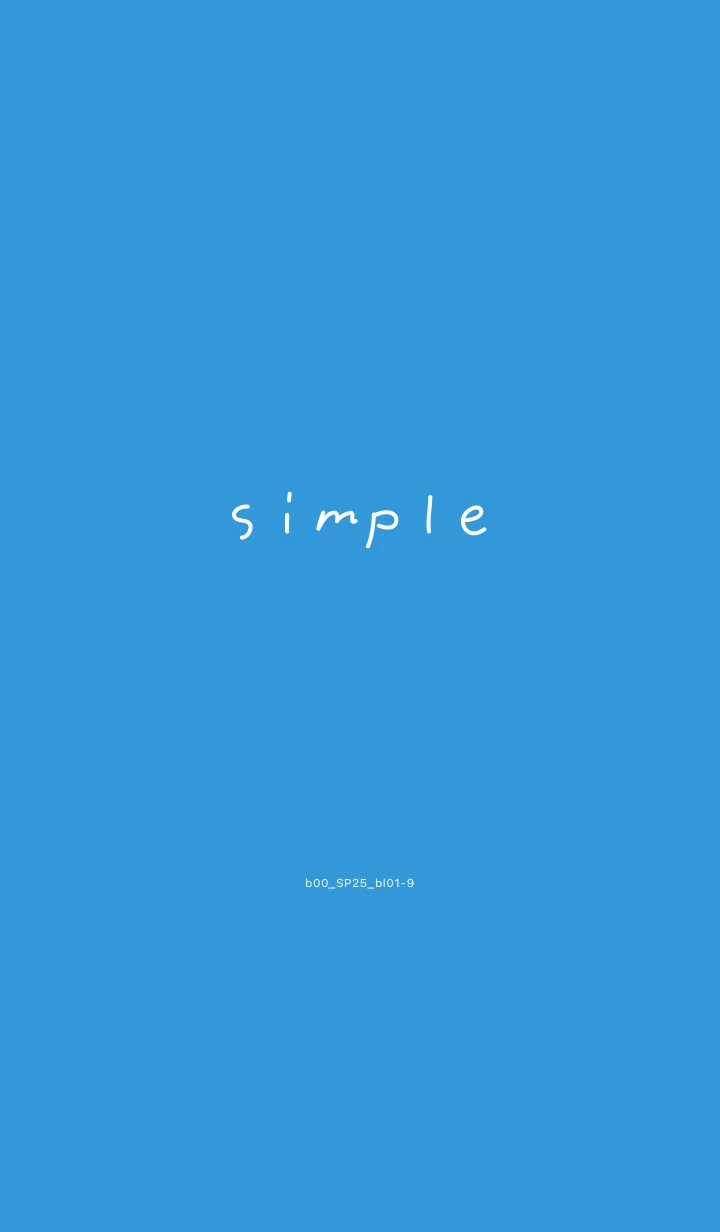 [LINE着せ替え] b00_25_ブルー1-9の画像1