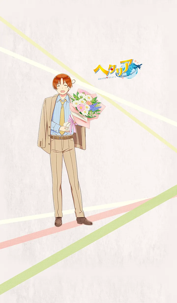 [LINE着せ替え] アニメ「ヘタリア World★Stars」イタリアの画像1