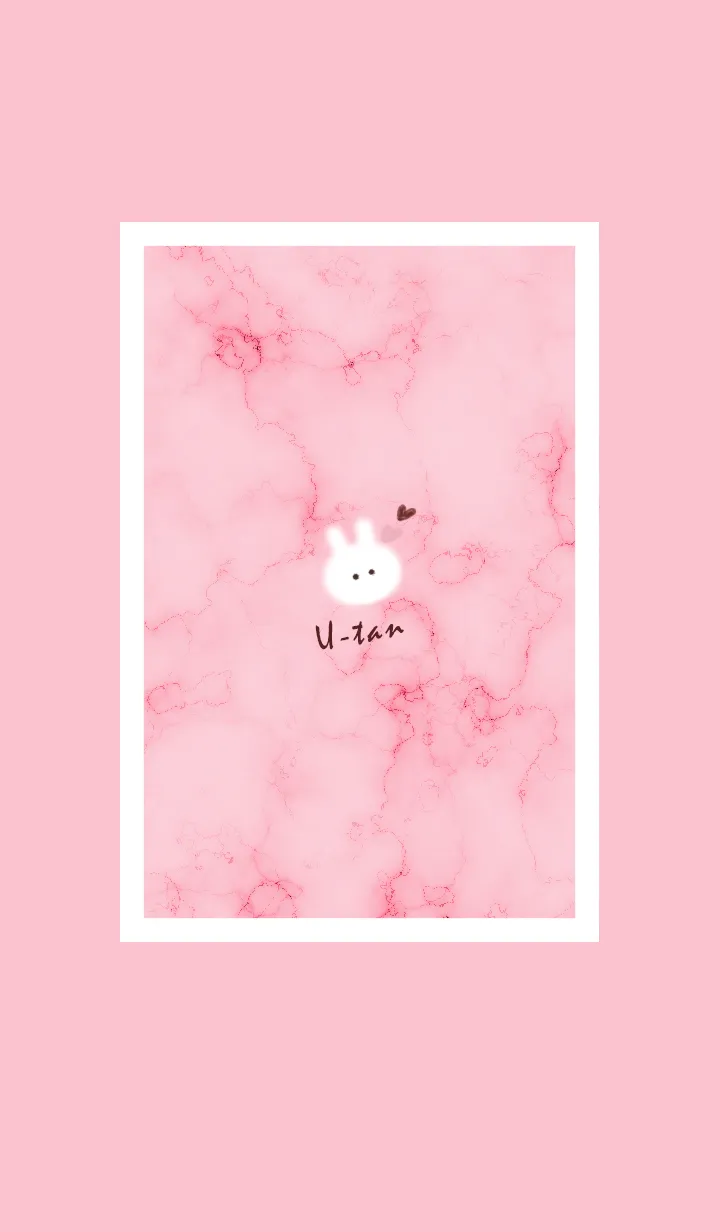 [LINE着せ替え] ～大理石とうーたん♥ピンク01_1～の画像1