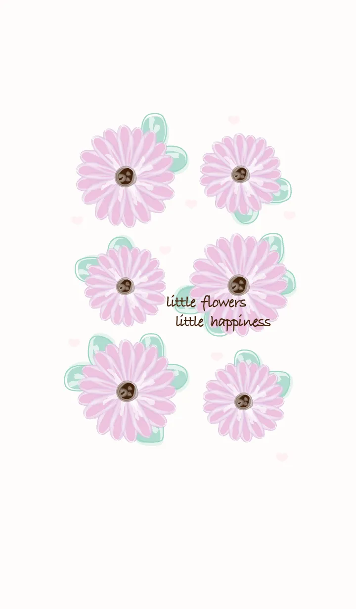 [LINE着せ替え] Baby violet flowers 13の画像1