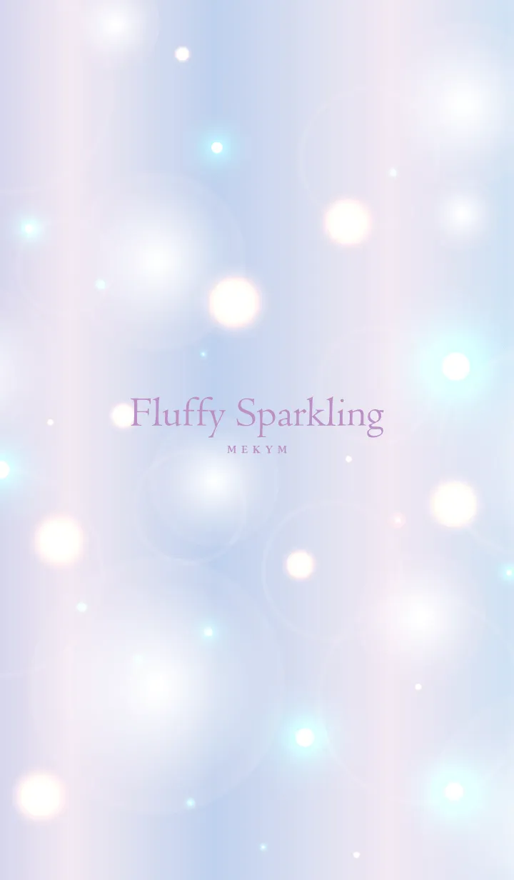 [LINE着せ替え] Fluffy Sparkling-MEKYM 11の画像1