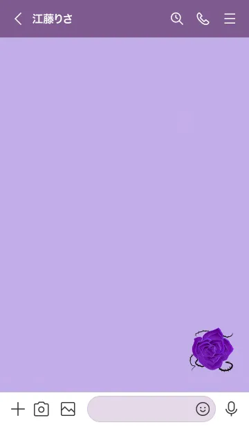 [LINE着せ替え] Lucky rose 10002の画像3