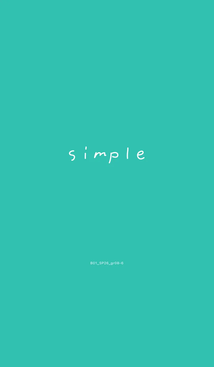 [LINE着せ替え] B01.26_グリーン8-6の画像1