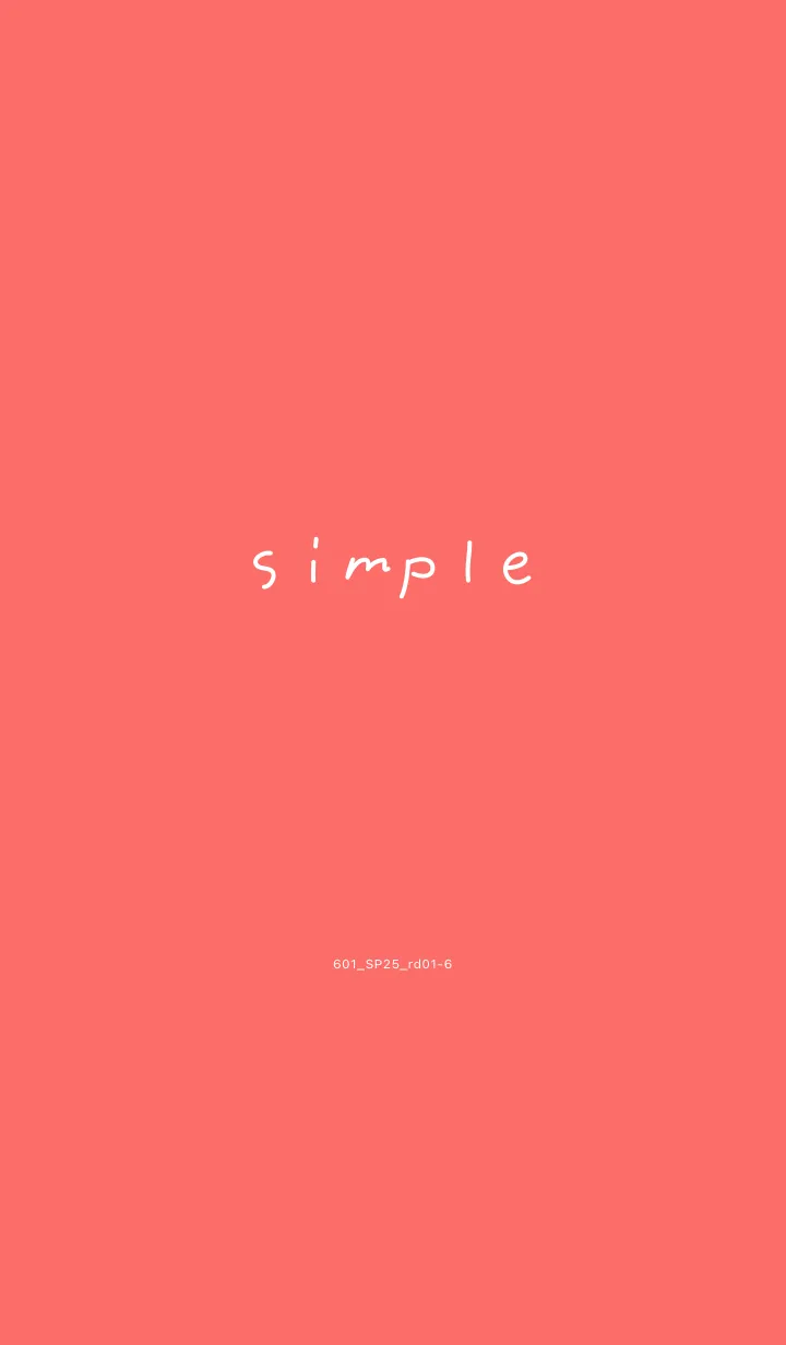 [LINE着せ替え] 601.25_レッド1-6の画像1