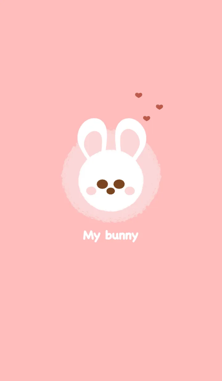 [LINE着せ替え] Little white bunny 2の画像1