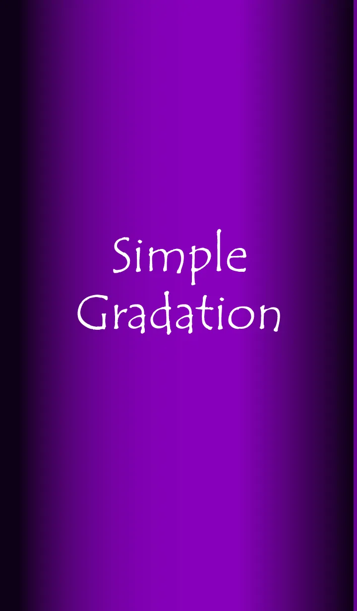 [LINE着せ替え] Simple Gradation -GlossyPurple 6-の画像1