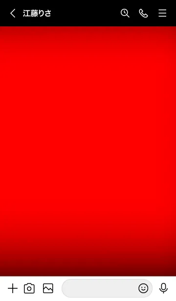 [LINE着せ替え] Red And Black Vr.8 (JP)の画像3