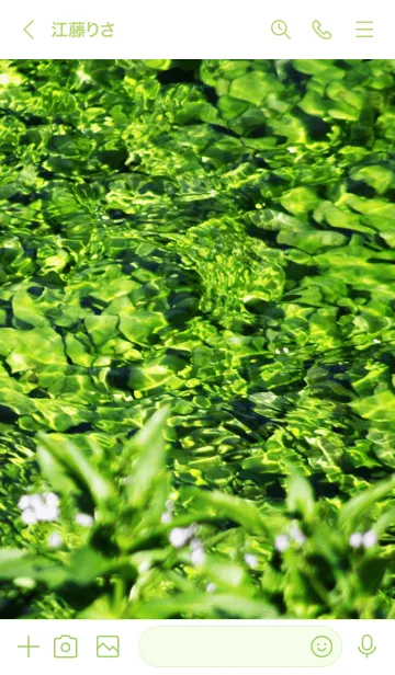 [LINE着せ替え] 真夏の清流の画像3