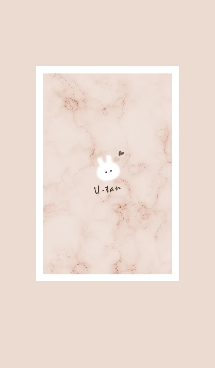 [LINE着せ替え] ～大理石とうーたん♥ブラウン10_1～の画像1