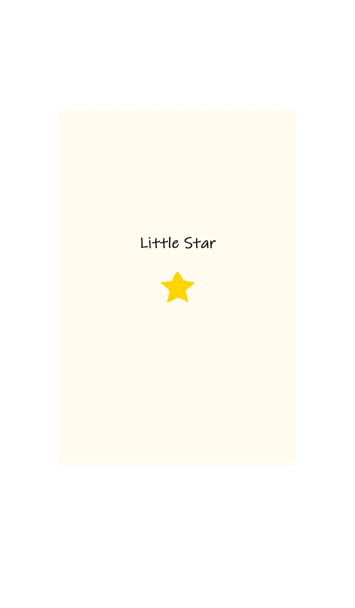[LINE着せ替え] リトル スターの画像1