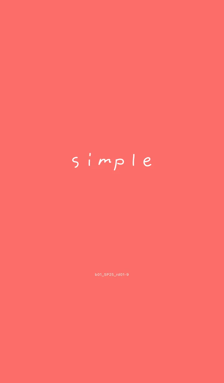 [LINE着せ替え] b01_25_レッド1-9の画像1