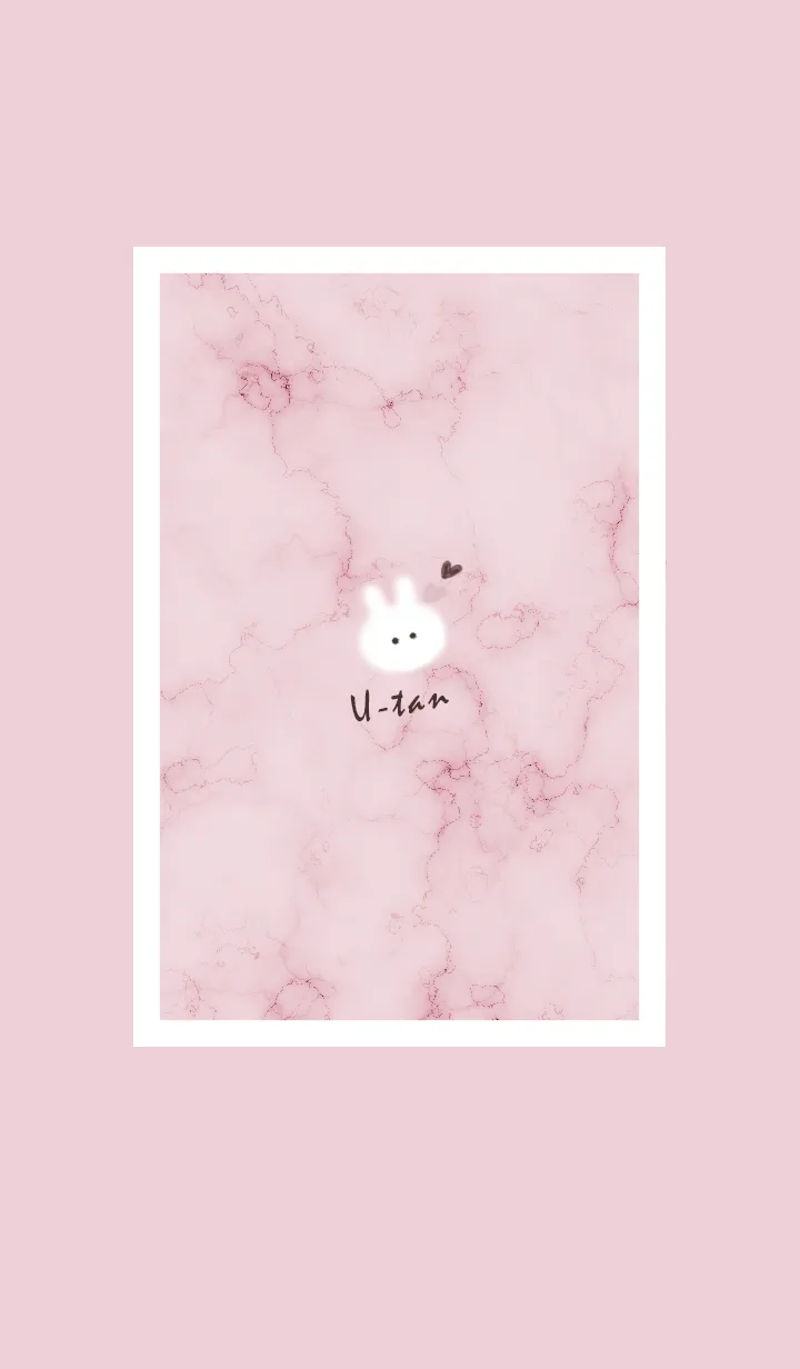 [LINE着せ替え] ～大理石とうーたん♥ピンク13_1～の画像1