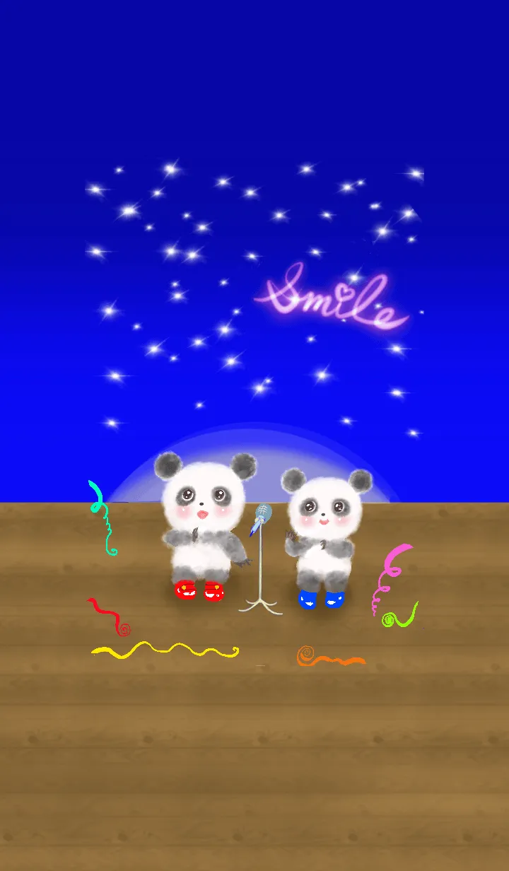 [LINE着せ替え] パンダたちの晴れ舞台の画像1