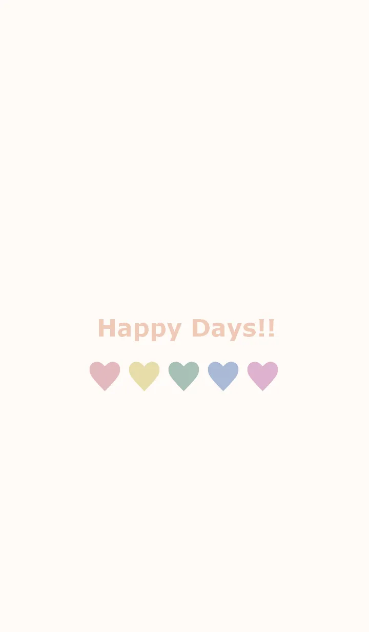 [LINE着せ替え] -Happy Days-の画像1