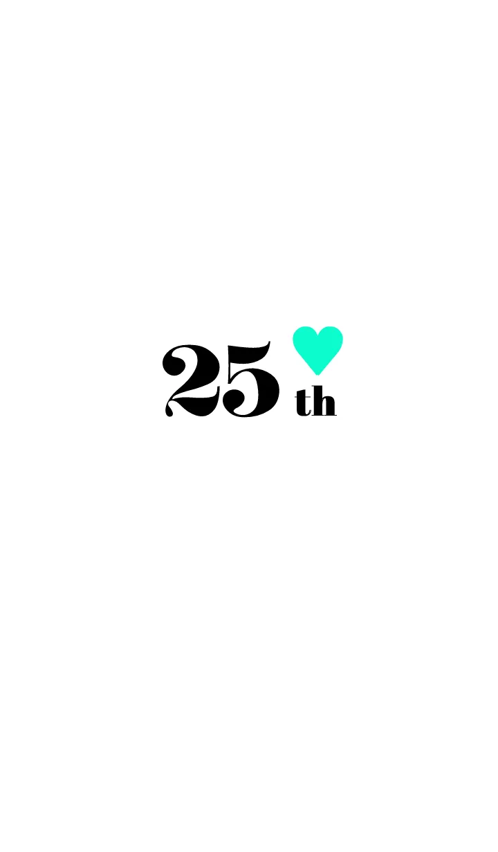 [LINE着せ替え] 25 th 26の画像1