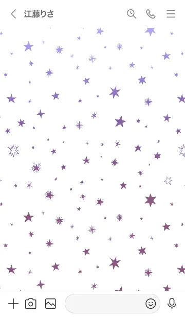 [LINE着せ替え] ミニ スターズ 37の画像3