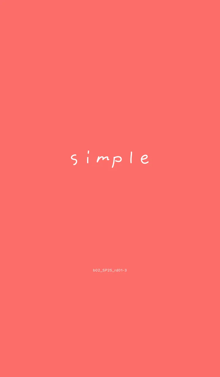 [LINE着せ替え] b02_25_レッド1-3の画像1