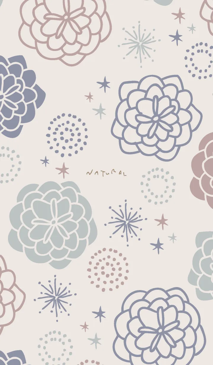 [LINE着せ替え] 花々 舞う15の画像1