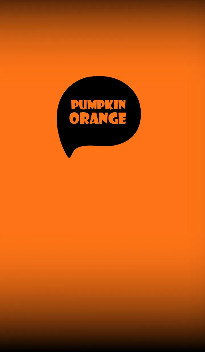 [LINE着せ替え] Pumpkin Orange And Black Vr.8 (JP)の画像1