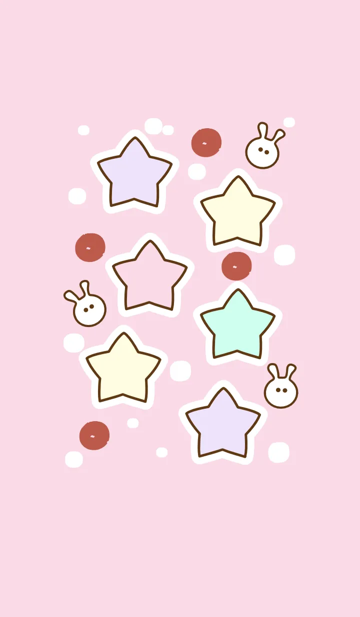 [LINE着せ替え] Star sticker 5の画像1