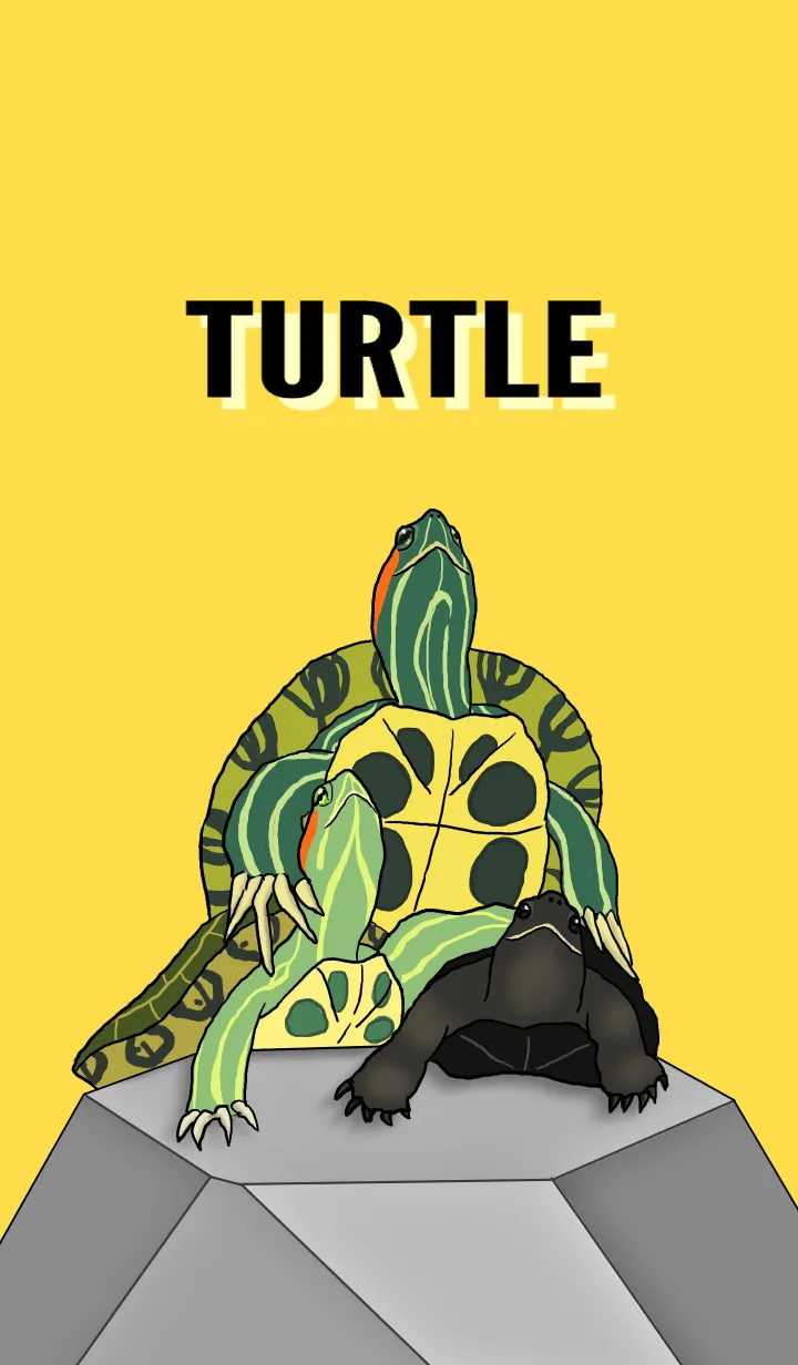 [LINE着せ替え] TURTLE -エビの楽園-の画像1