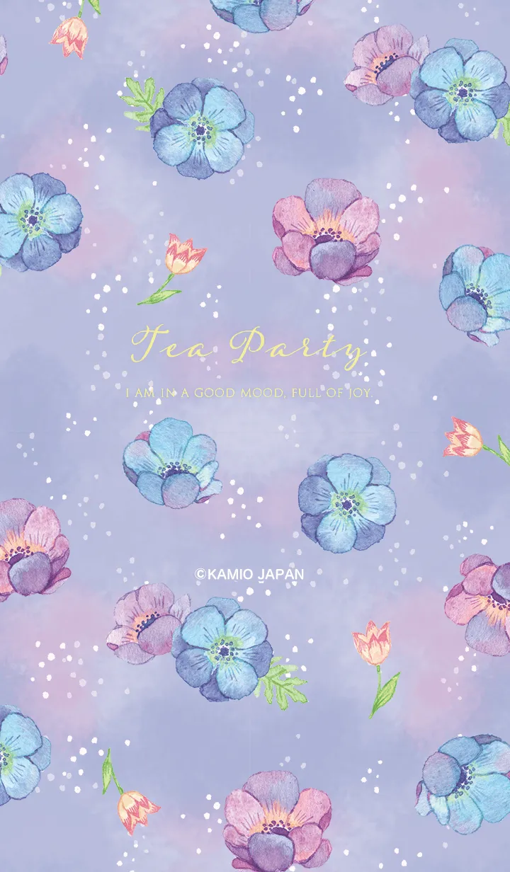 [LINE着せ替え] Tea letter [Tea party]の画像1