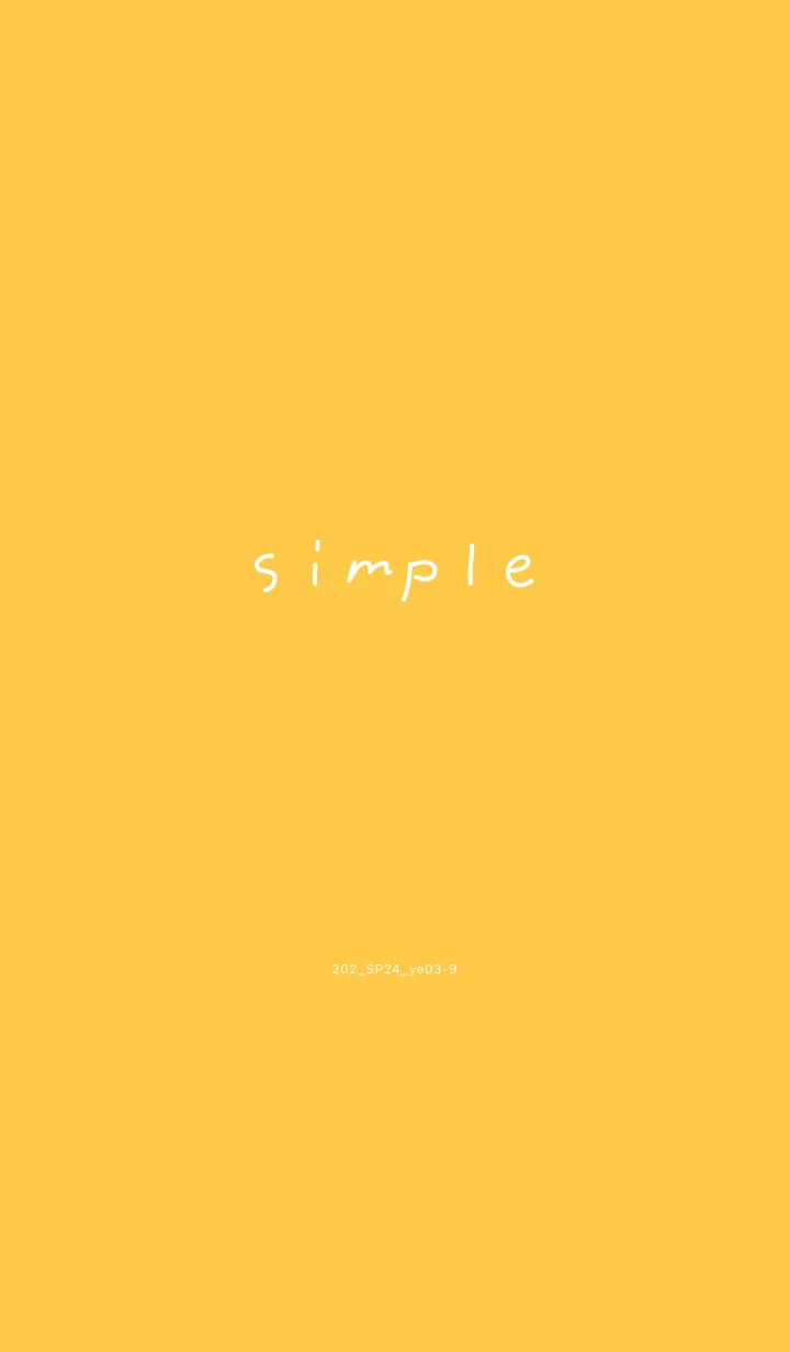 [LINE着せ替え] 202.24_イエロー3-9の画像1