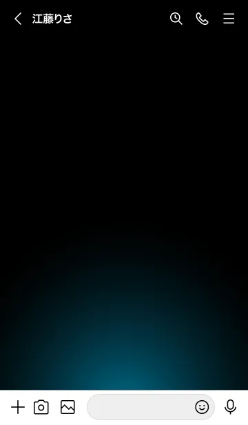 [LINE着せ替え] SILVER LIGHT ICON THEME -Duck Blue-の画像3