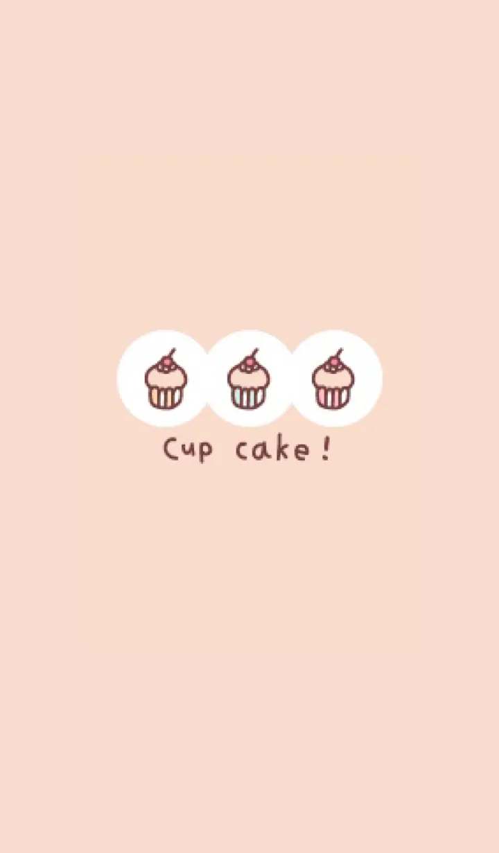 [LINE着せ替え] cup cake！の画像1