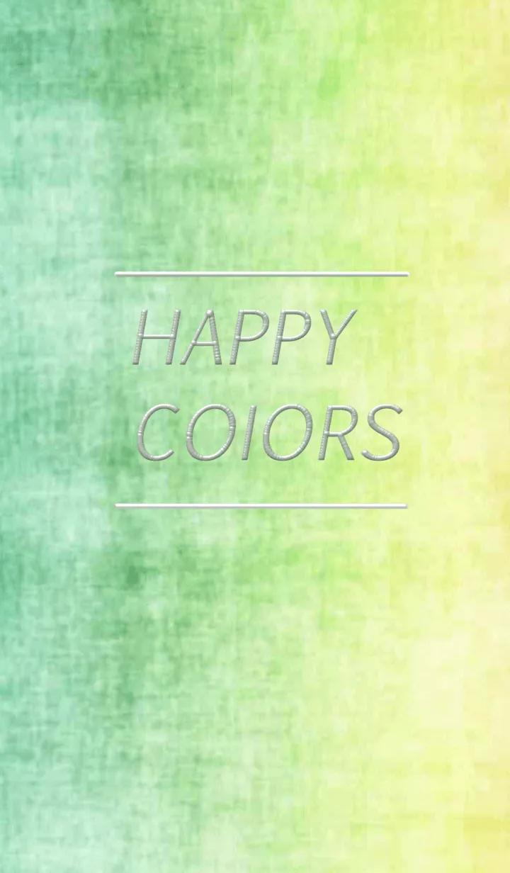 [LINE着せ替え] Happy colors_リネン素材♪の画像1