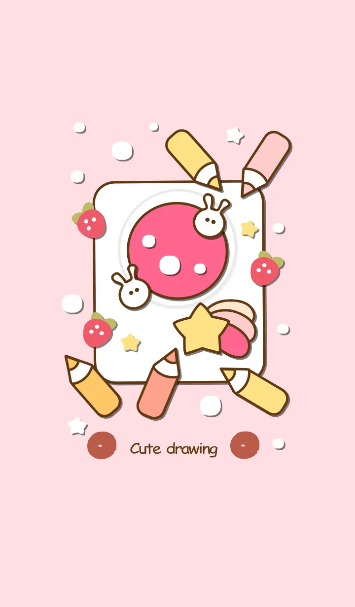 [LINE着せ替え] Cute Planet drawing 6 :)の画像1