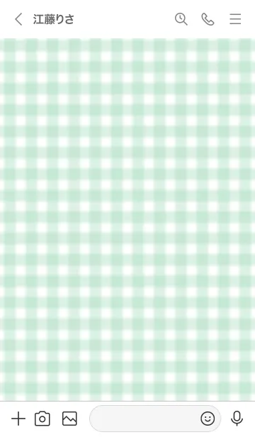 [LINE着せ替え] Gingham Check Theme ♡ -2021- 71の画像3