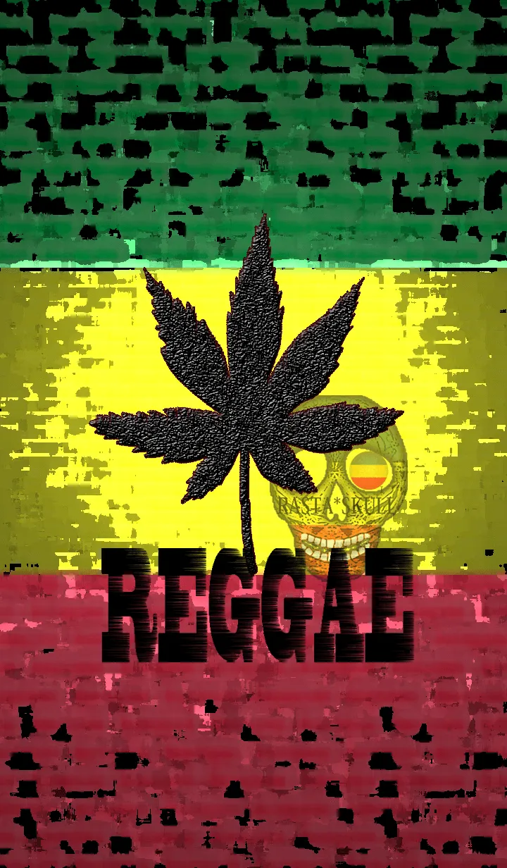 [LINE着せ替え] シンプルレゲエ★REGGAE+22 #coolの画像1