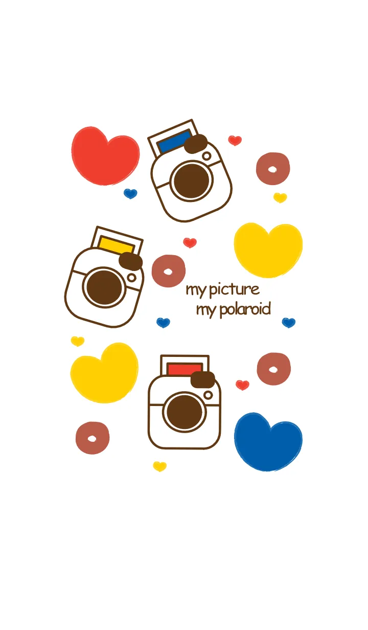 [LINE着せ替え] My polaroid 8の画像1