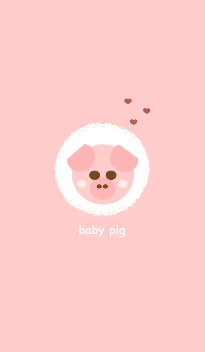 [LINE着せ替え] My baby pig 3の画像1