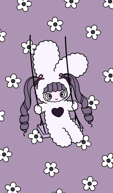 [LINE着せ替え] お花畑♡minecoの画像1