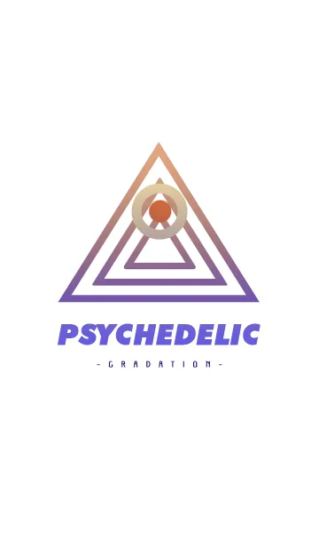 [LINE着せ替え] サイケデリック-グラデーション- 01の画像1