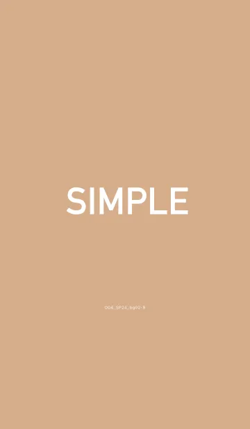 [LINE着せ替え] O04_24_ベージュ2-9の画像1