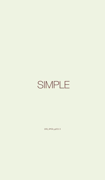 [LINE着せ替え] 205.24_グリーン3-3の画像1