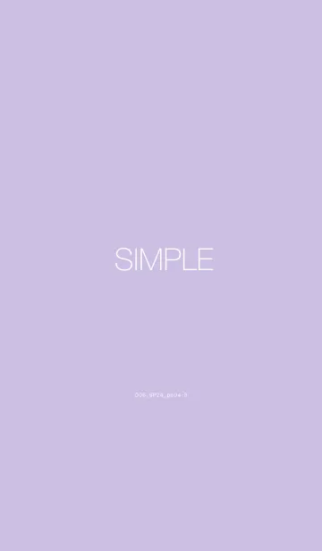 [LINE着せ替え] O06_24_パープル4-3の画像1