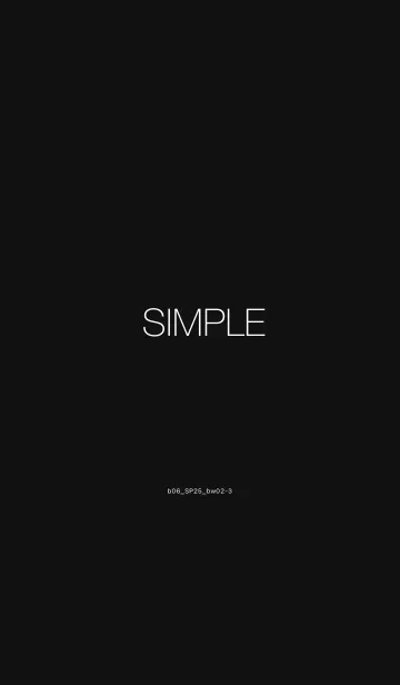 [LINE着せ替え] b06_25_黒/白2-3の画像1