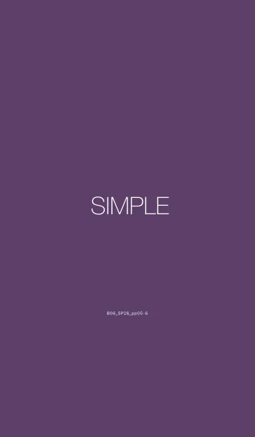 [LINE着せ替え] B06.26_パープル5-6の画像1