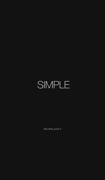 [LINE着せ替え] 605.25_黒/白2-6の画像1